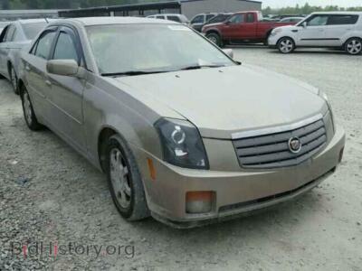 2004 Cadillac CTS, tan — VIN 1G6DM577840173344, Copart