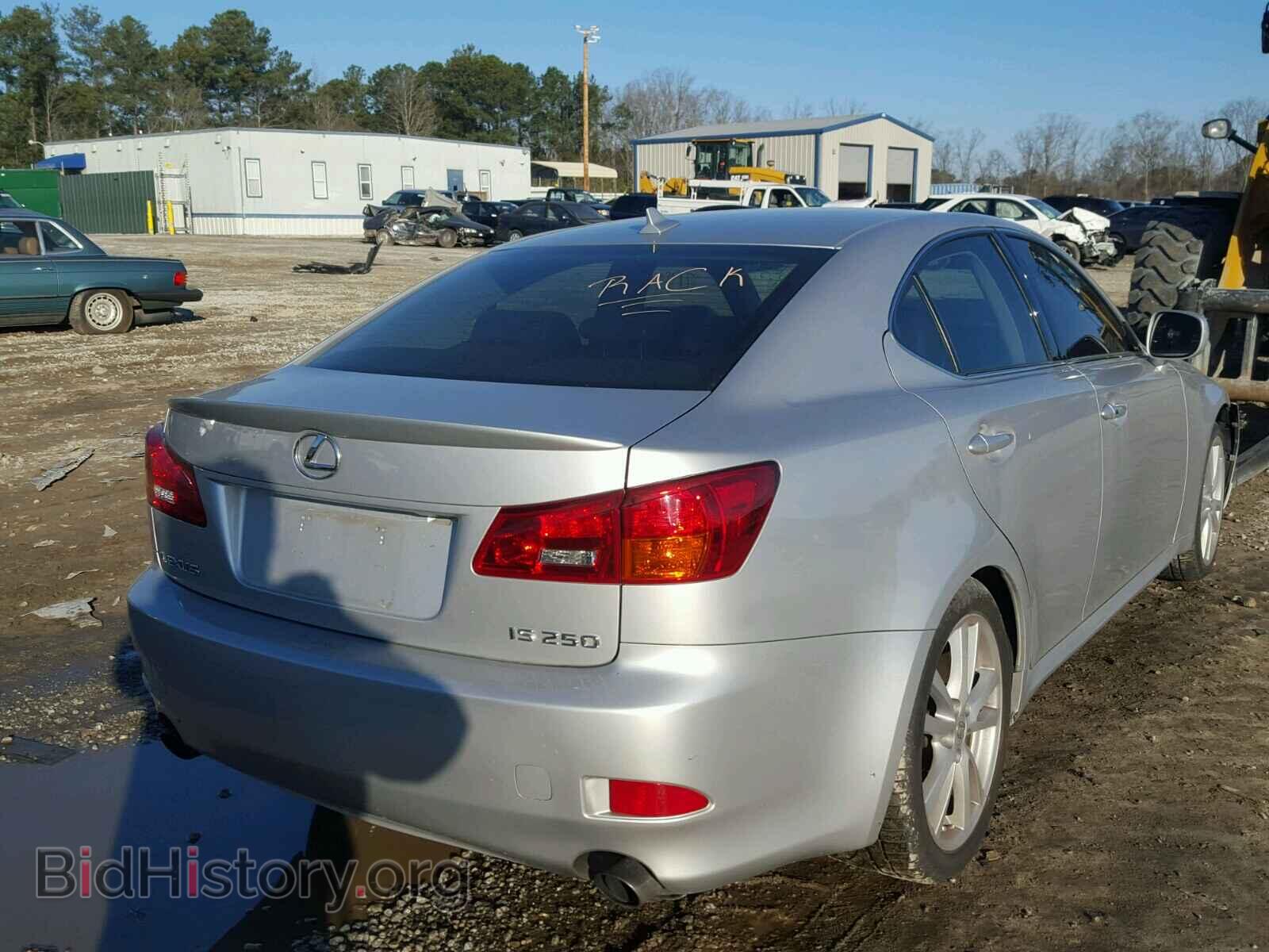 2007 LEXUS IS250 - VIN: JTHBK262272051035 - Фото 4