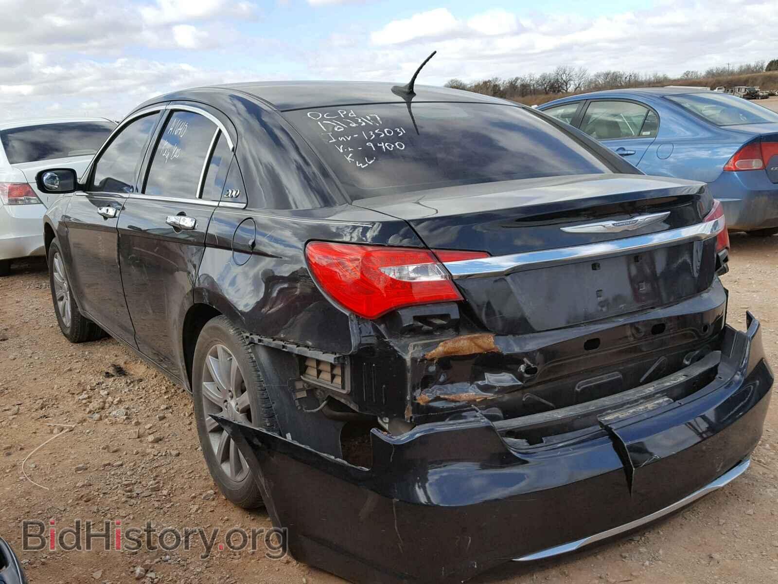 2013 CHRYSLER 200 - VIN: 1C3CCBBB8DN609400 - Фото 3