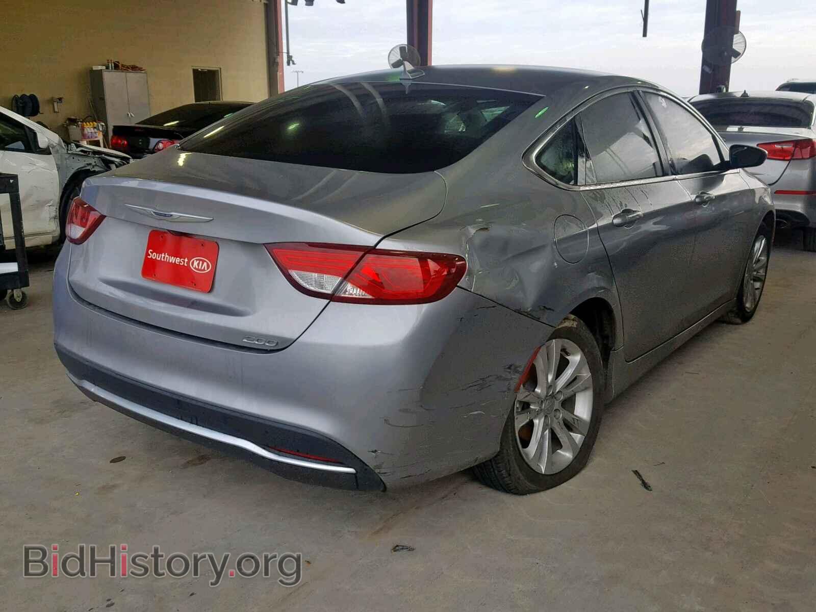 2016 CHRYSLER 200 - VIN: 1C3CCCAB2GN182081 - Фото 4