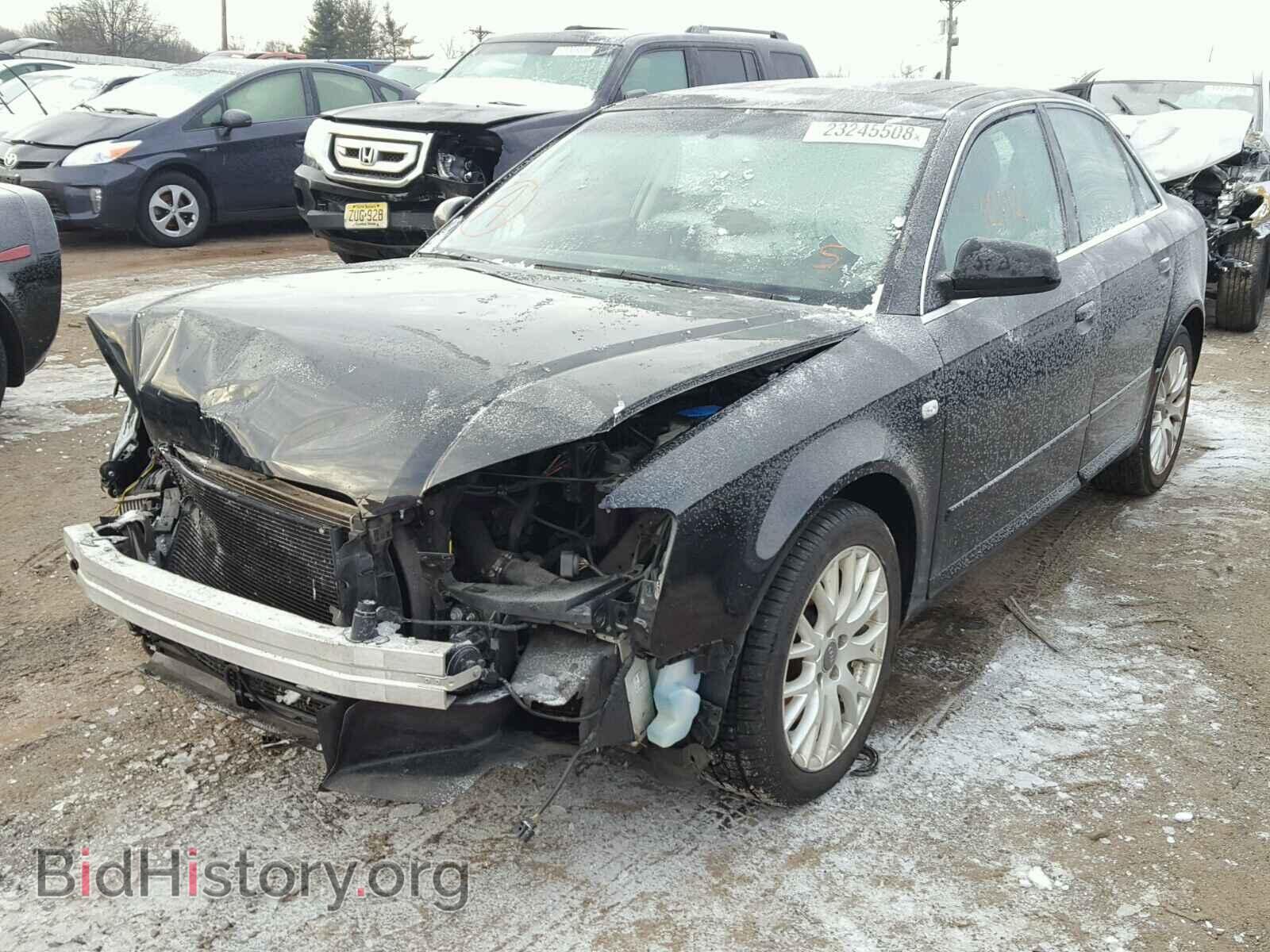 2008 AUDI A4 - VIN: WAUDF78E58A162363 - Фото 2