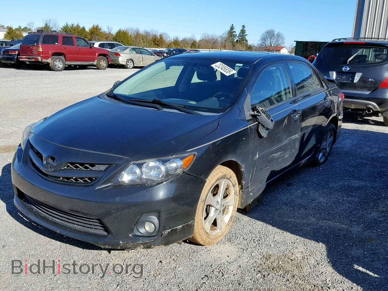 2011 TOYOTA COROLLA BA - VIN: 2T1BU4EE5BC728270 - Фото 2