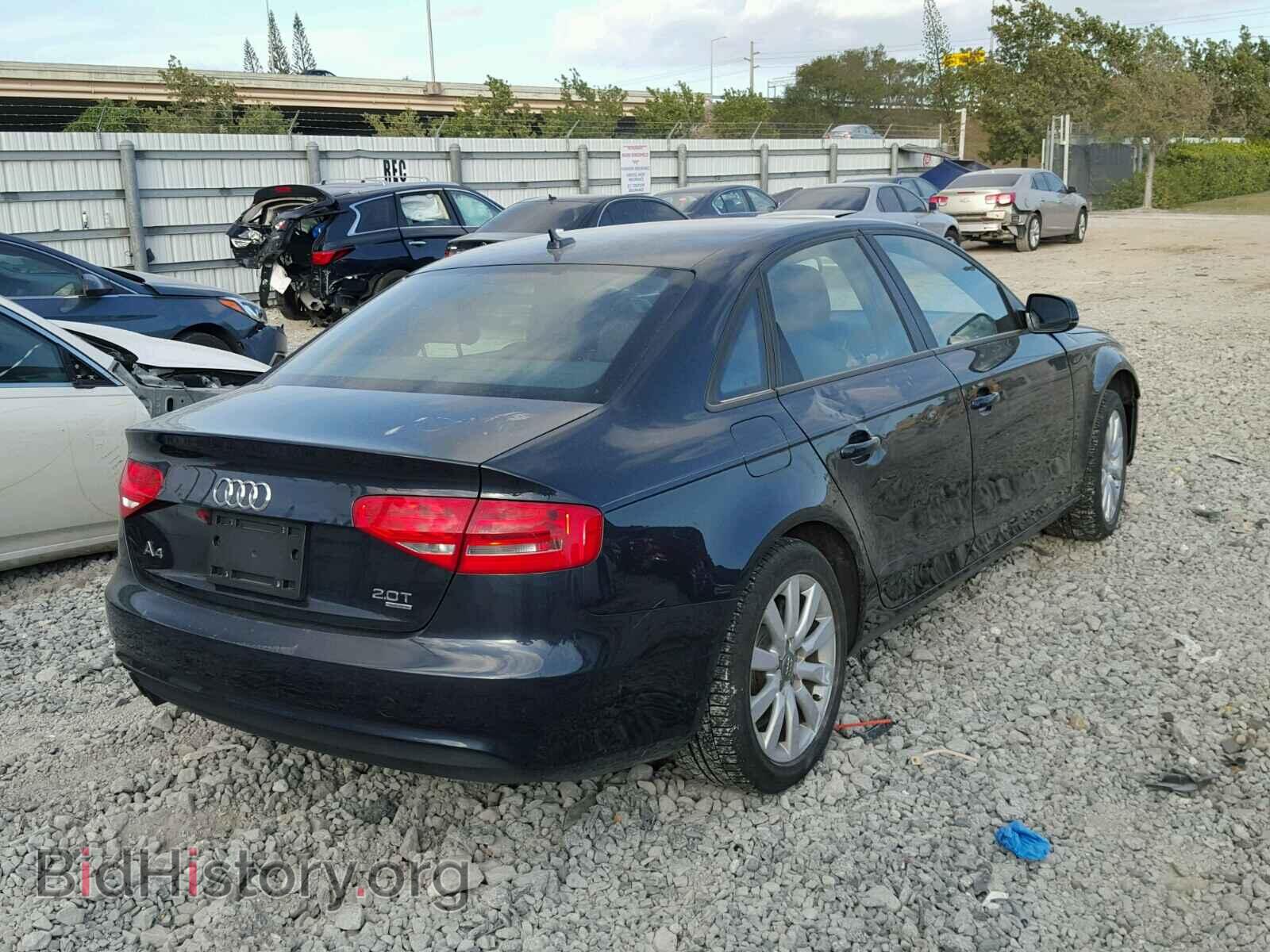 2014 AUDI A4 - VIN: WAUBFAFL1EN028458 - Фото 4