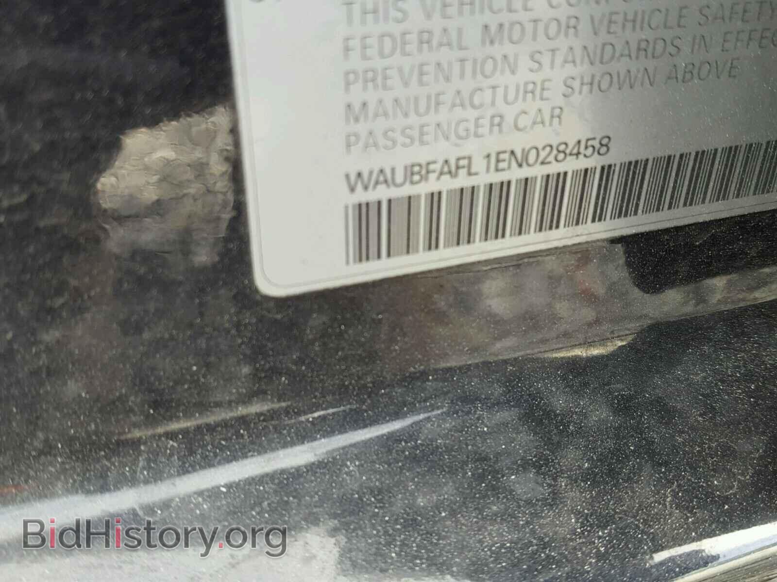 2014 AUDI A4 - VIN: WAUBFAFL1EN028458 - Фото 10