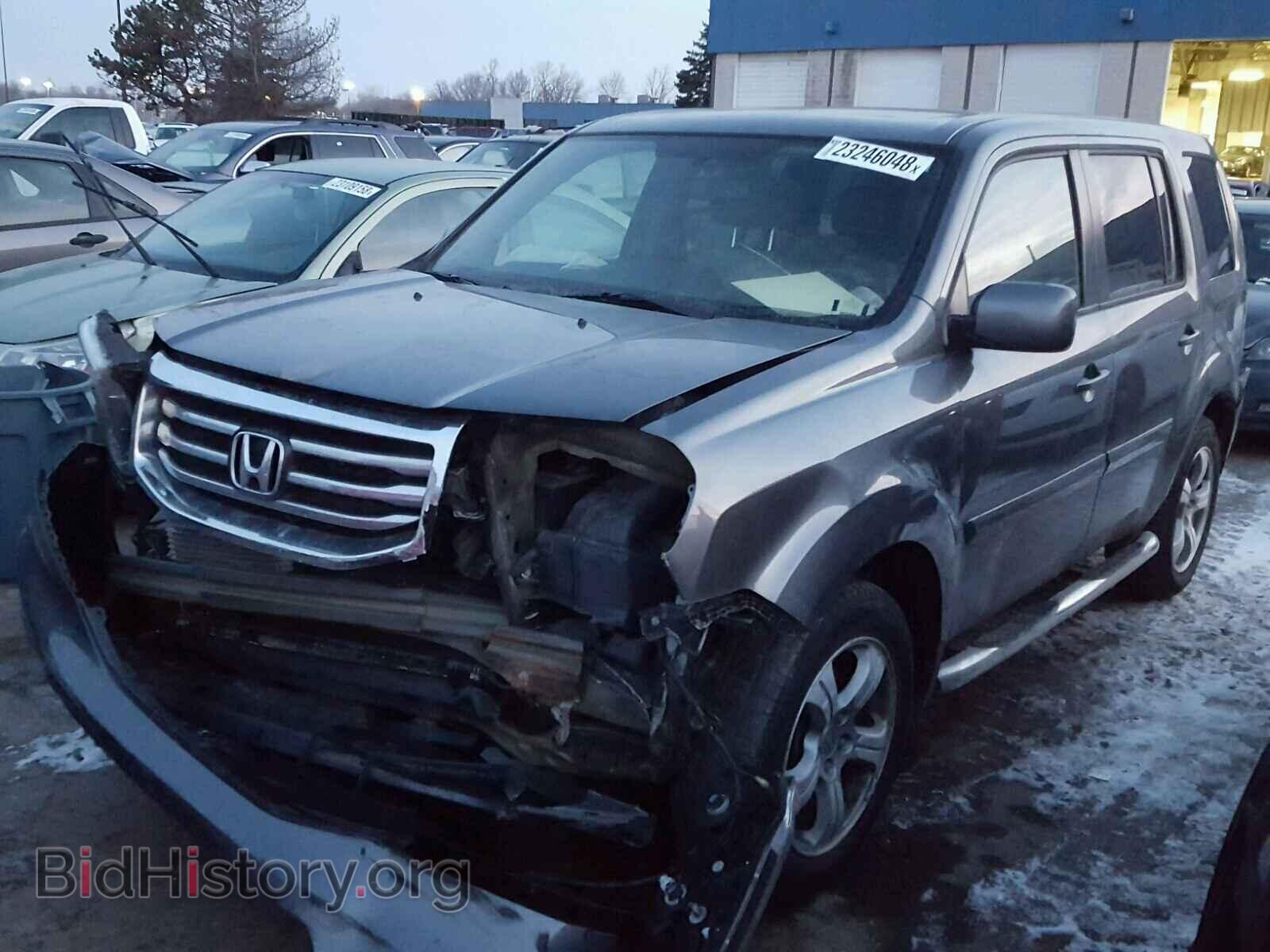 2013 HONDA PILOT - VIN: 5FNYF4H53DB001594 - Фото 2