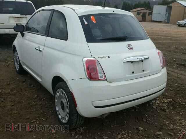 2012 FIAT 500 - VIN: 3C3CFFAR3CT119796 - Фото 3