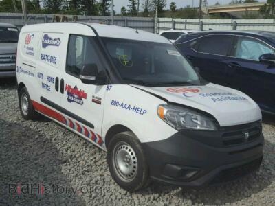 2017 RAM PROMASTER, white — VIN ZFBERFAB5H6D36112, Copart