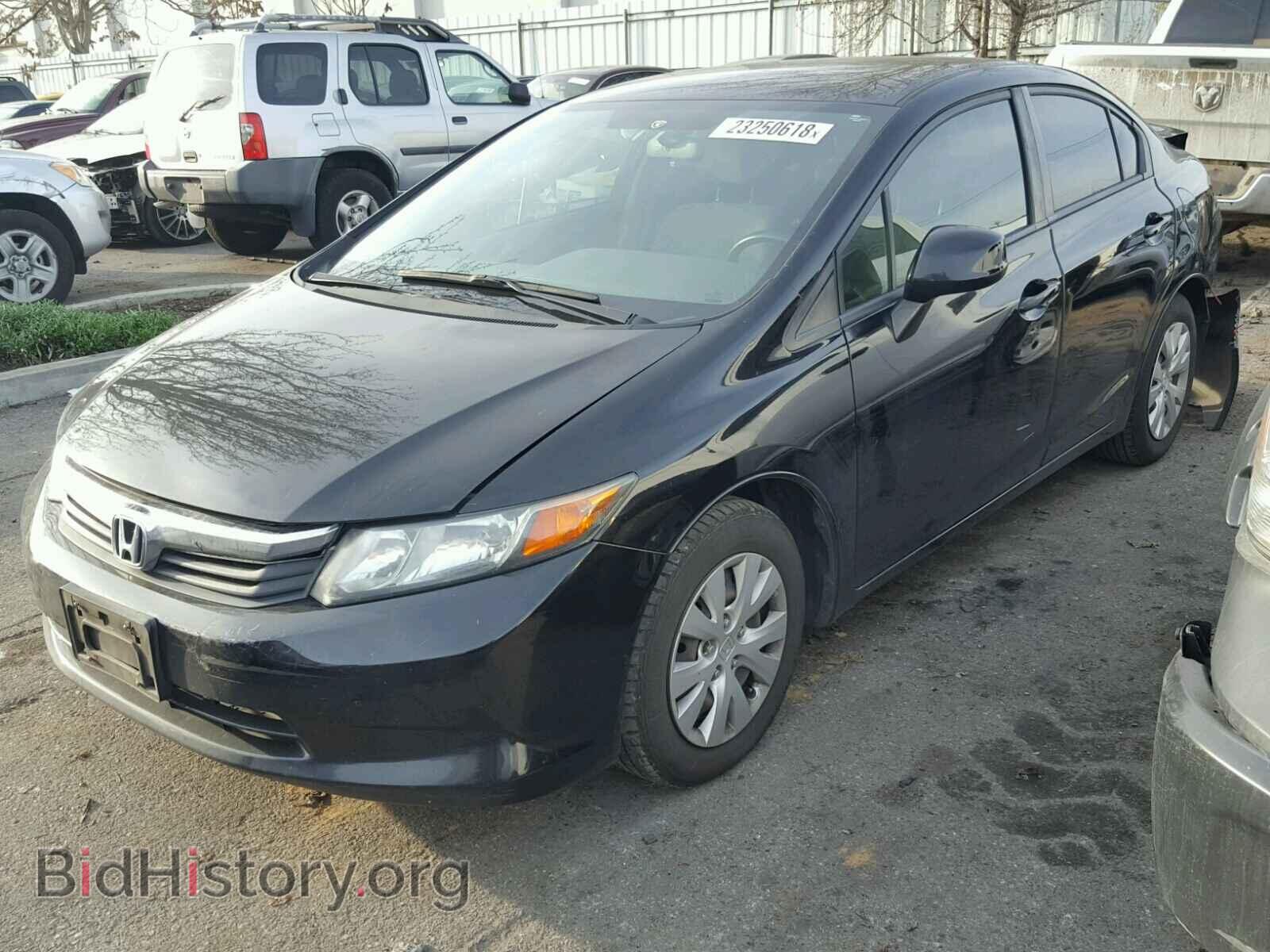 2012 HONDA CIVIC - VIN: 19XFB2F59CE307469 - Фото 2
