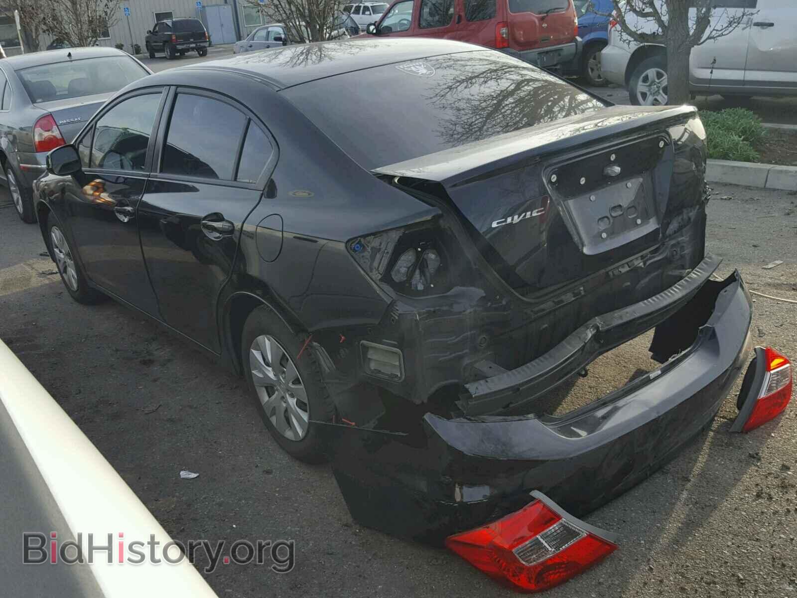 2012 HONDA CIVIC - VIN: 19XFB2F59CE307469 - Фото 3