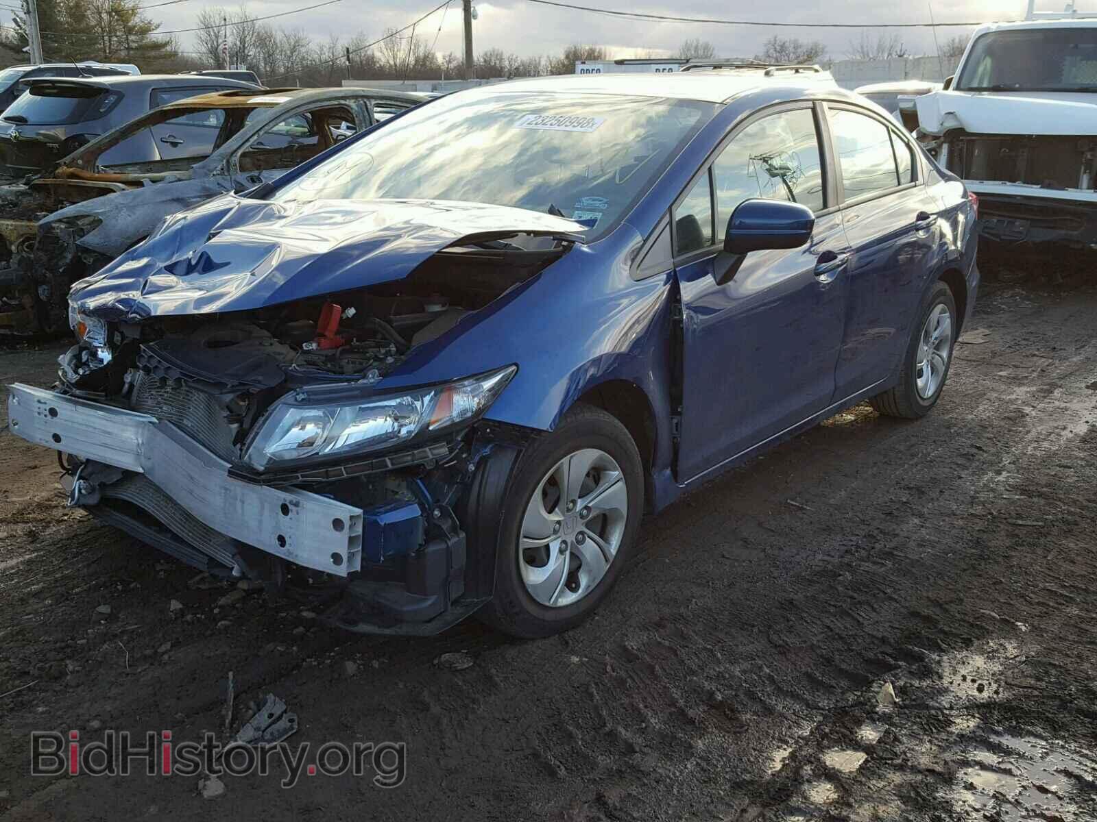 2014 HONDA CIVIC - VIN: 19XFB2F52EE235131 - Фото 2