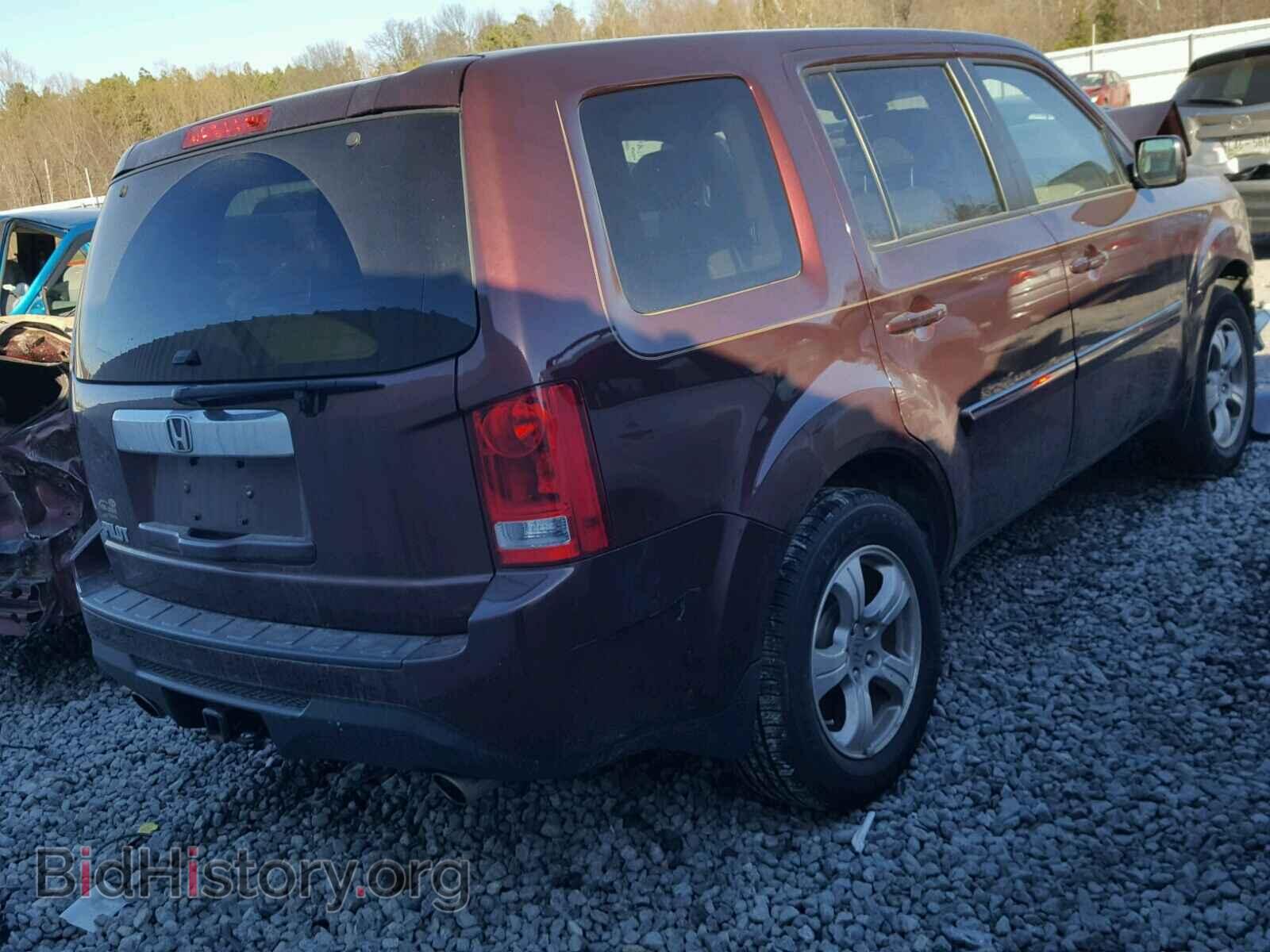 2013 HONDA PILOT - VIN: 5FNYF3H52DB003105 - Фото 4