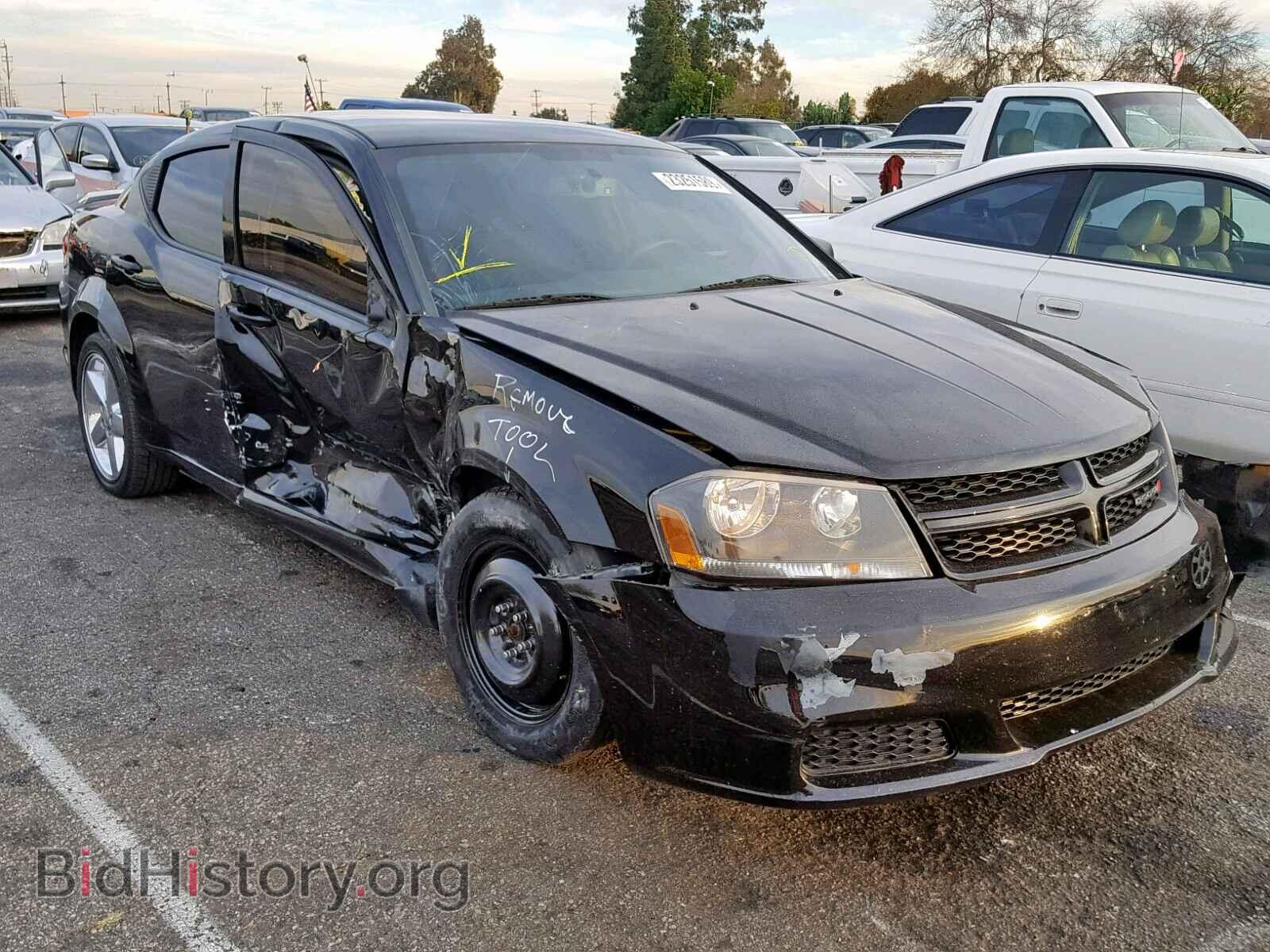Photo 1C3CDZAG1DN770674 - DODGE AVENGER 2013
