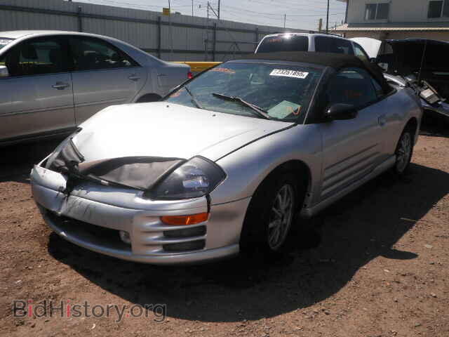 2001 MITSUBISHI ECLIPSE - VIN: 4A3AE35G01E004337 - Фото 2