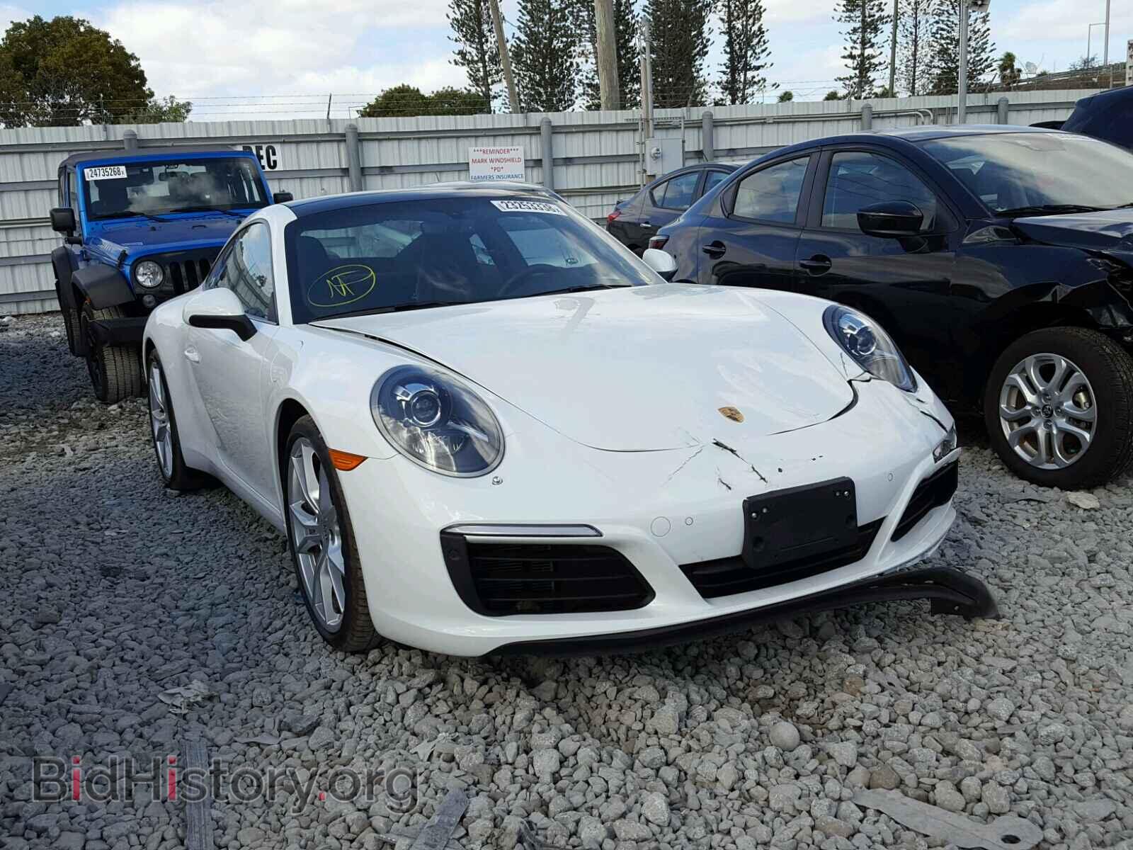 Фотография WP0AA2A94HS108289 - PORSCHE 911 2017