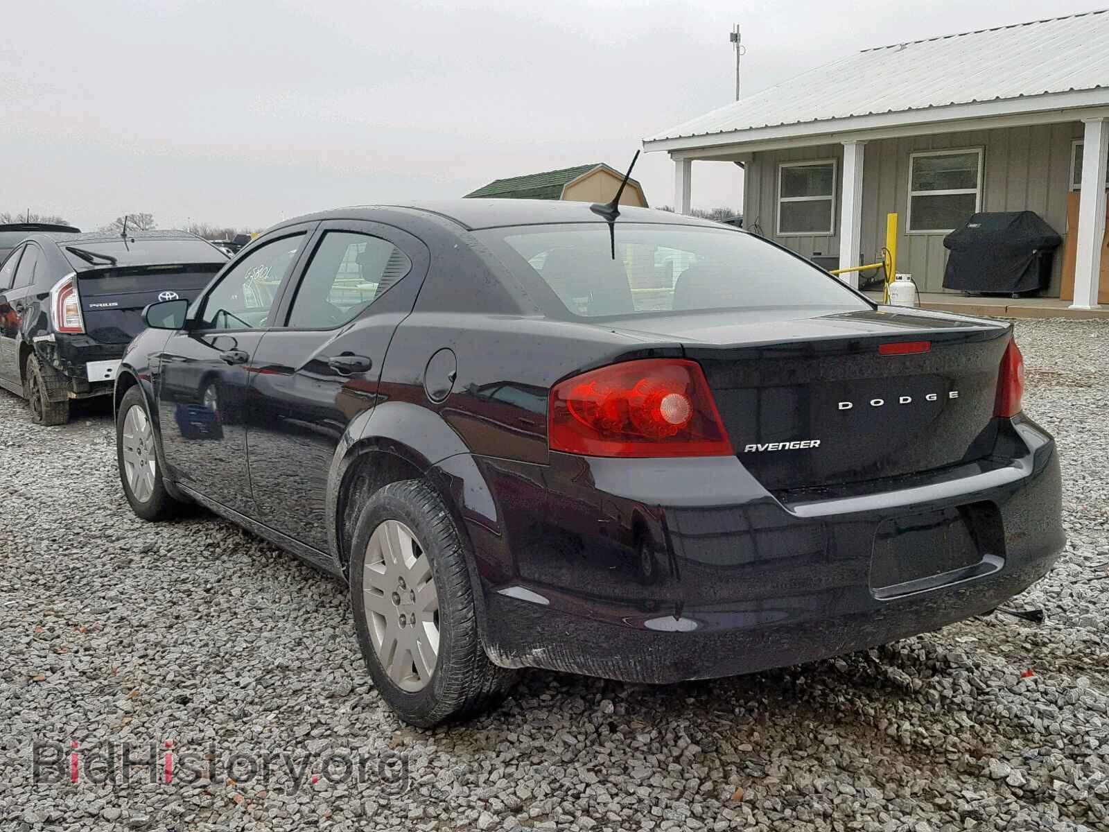 2014 DODGE AVENGER - VIN: 1C3CDZAB4EN199798 - Фото 3