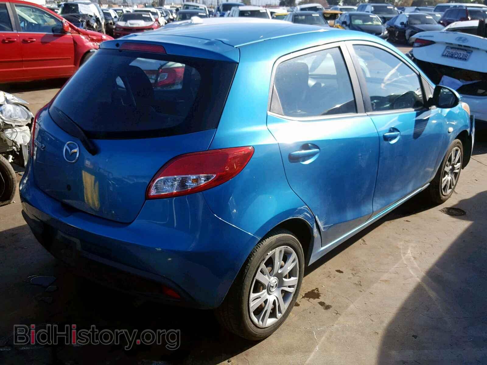 2011 MAZDA 2 - VIN: JM1DE1HZ4B0130412 - Фото 4