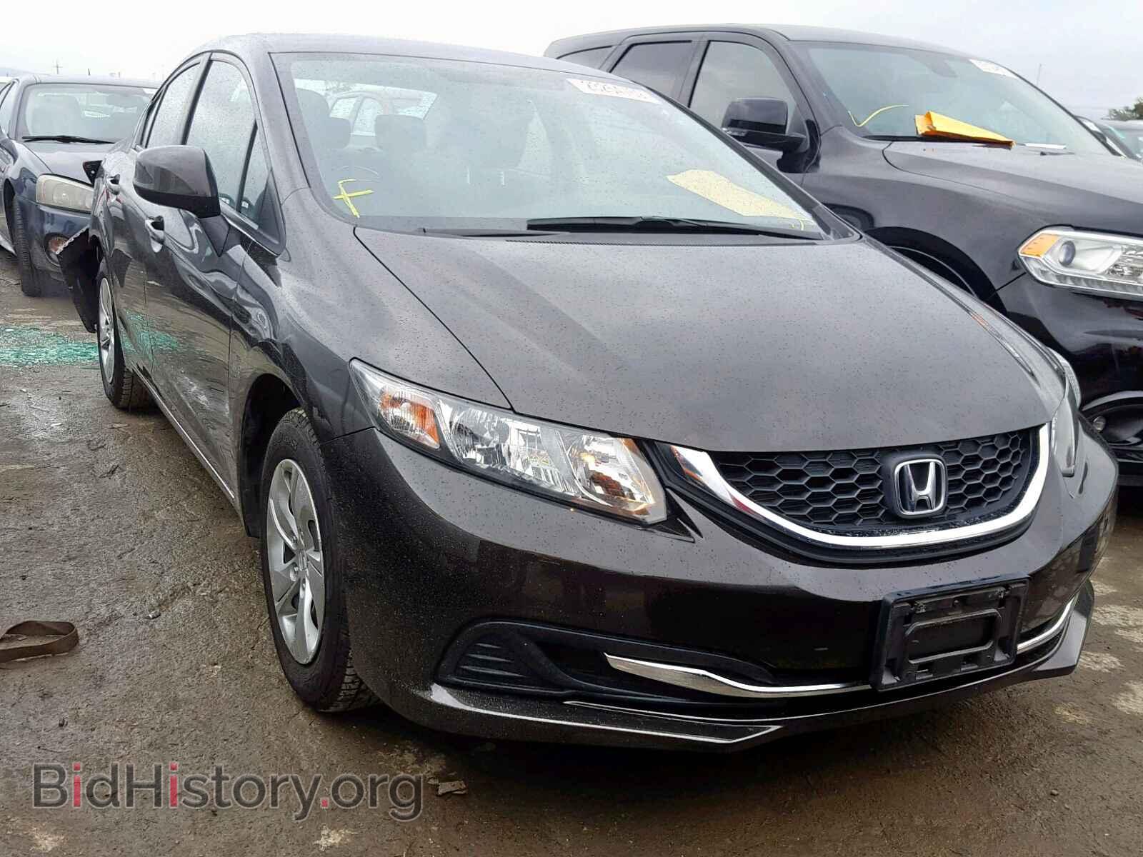 Фотография 19XFB2F5XDE232055 - HONDA CIVIC LX 2013