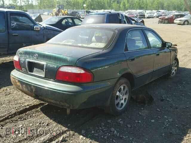 2000 MAZDA 626 - VIN: 1YVGF22C9Y5171614 - Фото 4