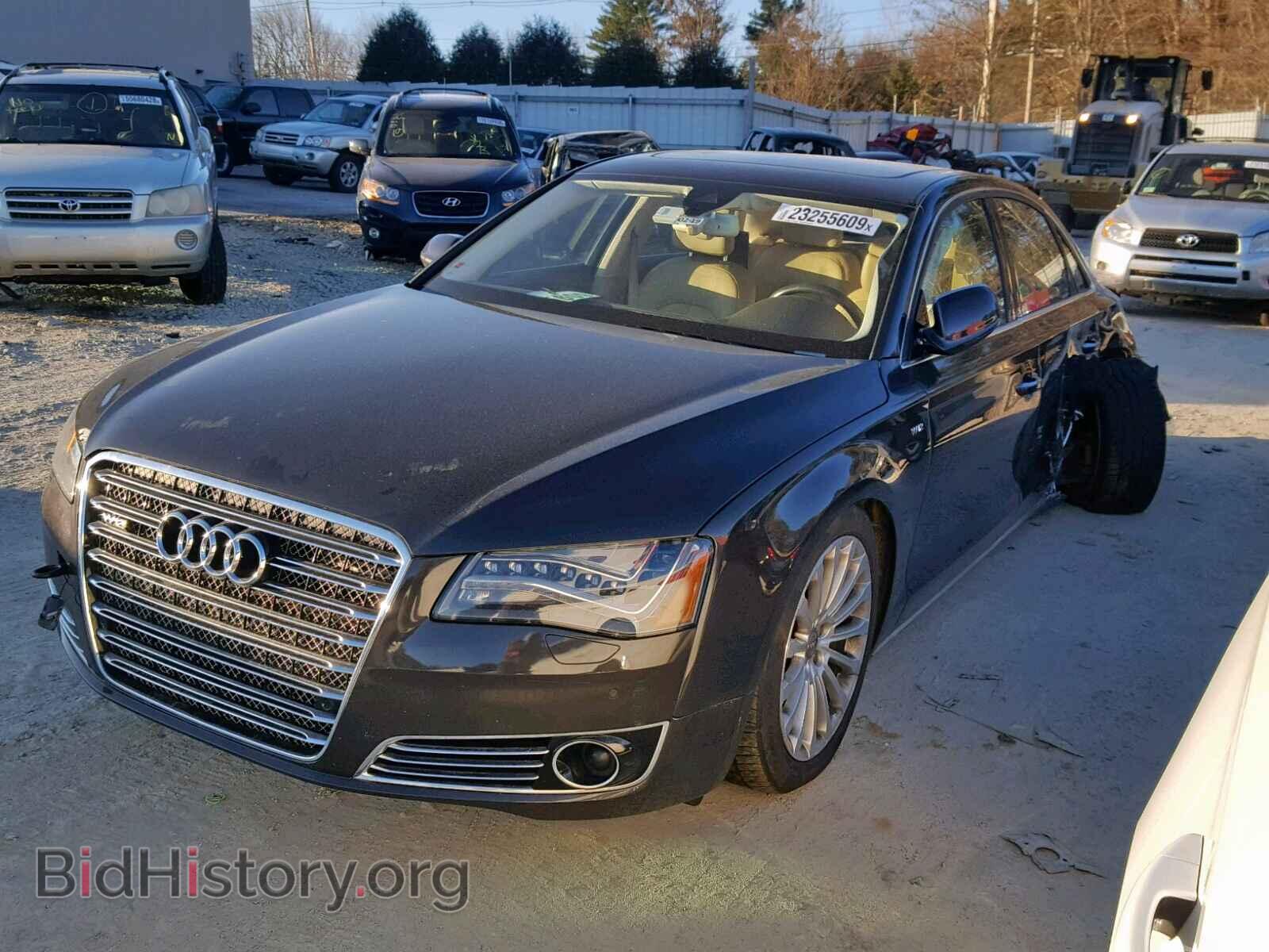 2012 AUDI A8 - VIN: WAUR4AFDXCN008512 - Фото 2