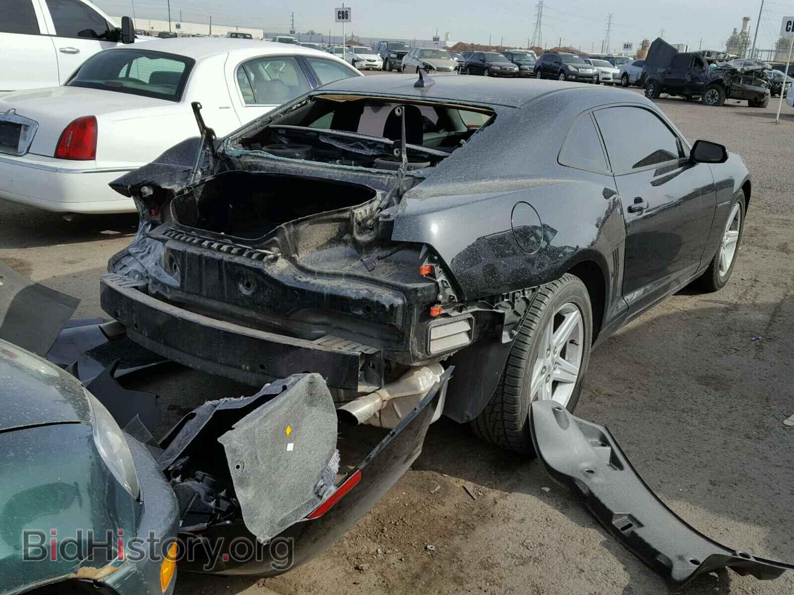 2012 CHEVROLET CAMARO - VIN: 2G1FB1E35C9167535 - Фото 4