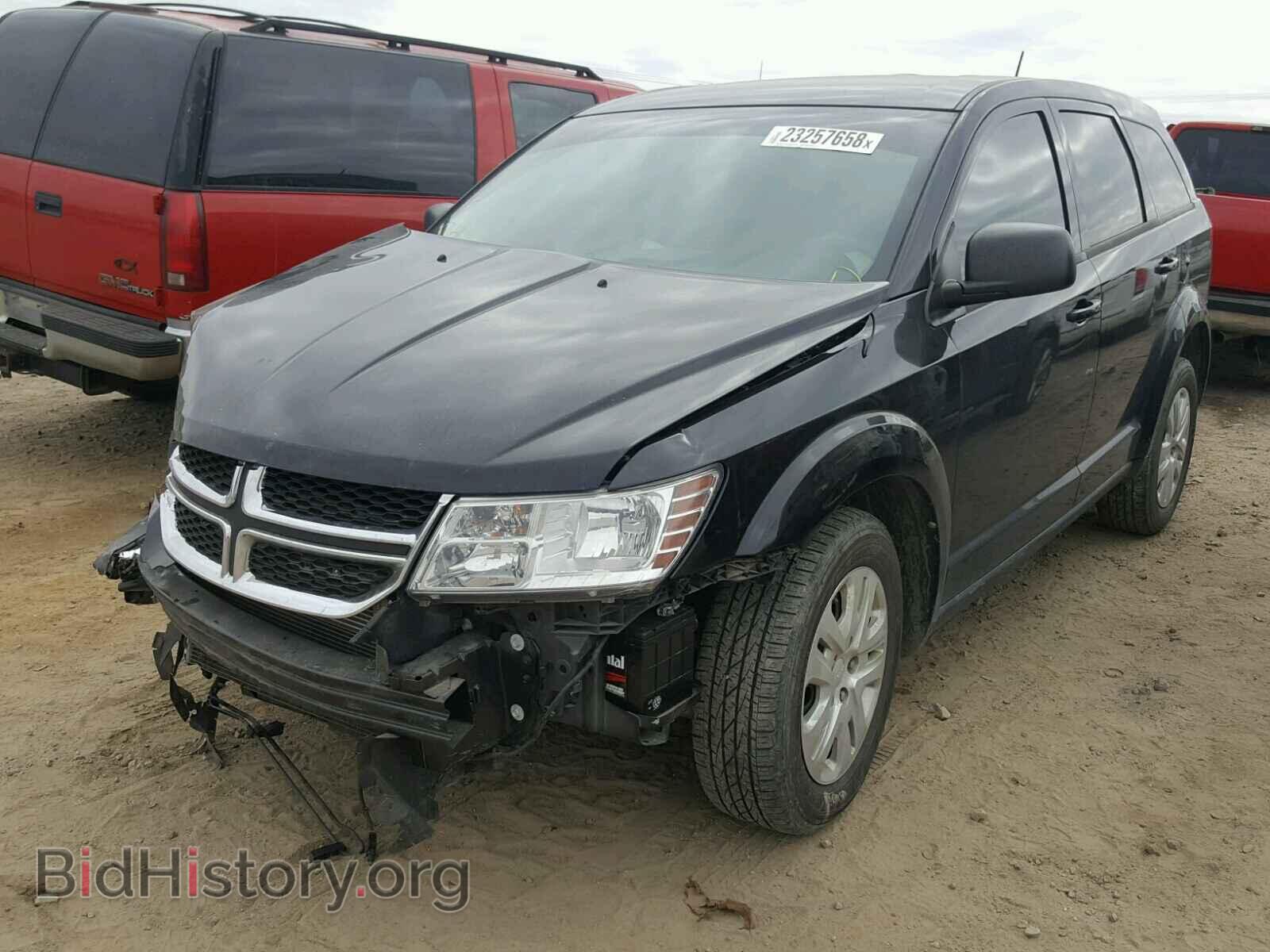 2014 DODGE JOURNEY - VIN: 3C4PDCAB6ET258926 - Фото 2