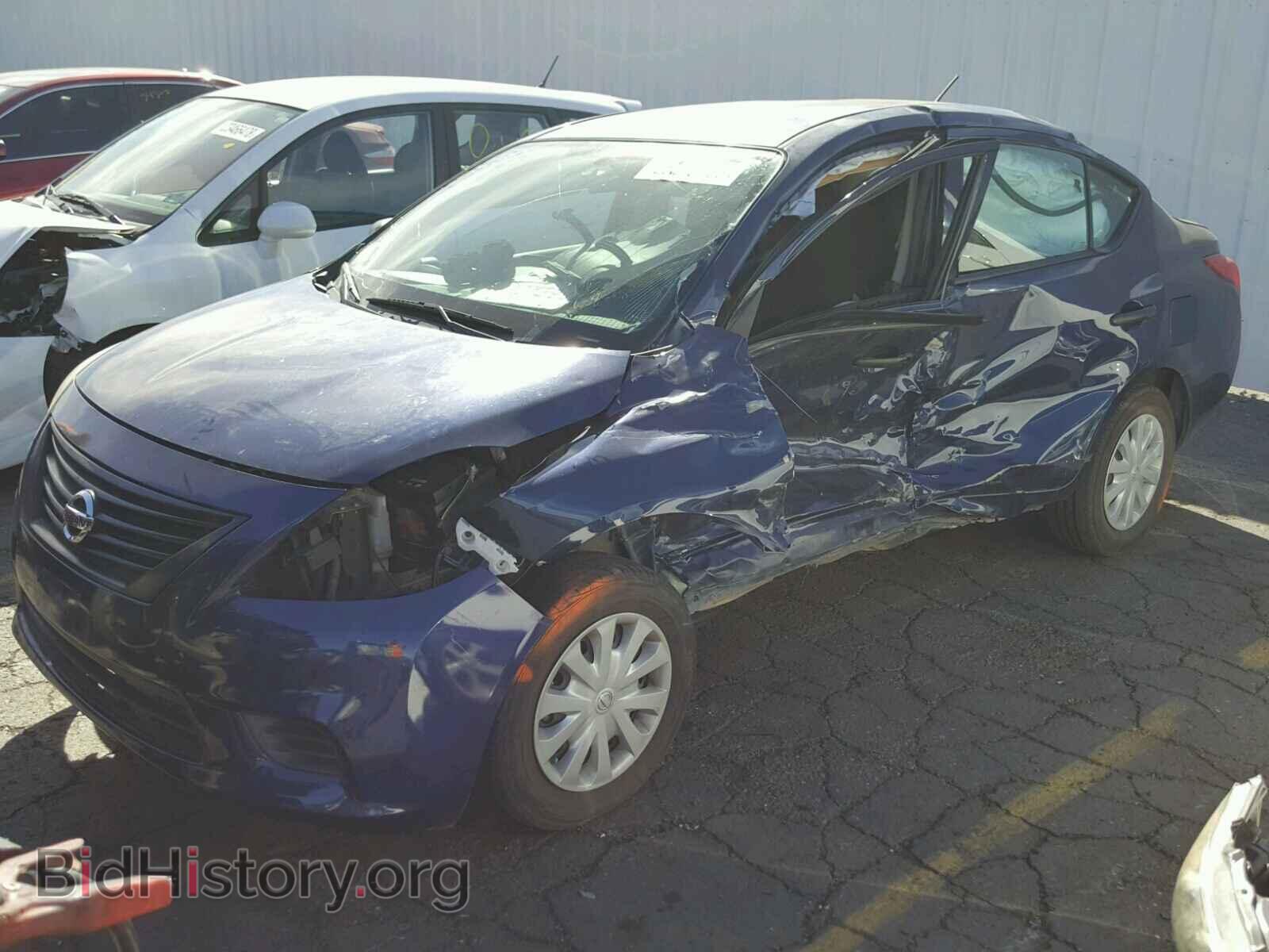 2012 NISSAN VERSA - VIN: 3N1CN7AP7CL943306 - Фото 2