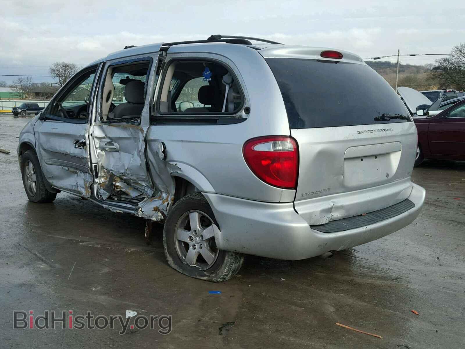 2007 DODGE CARAVAN - VIN: 2D4GP44L47R257414 - Фото 3