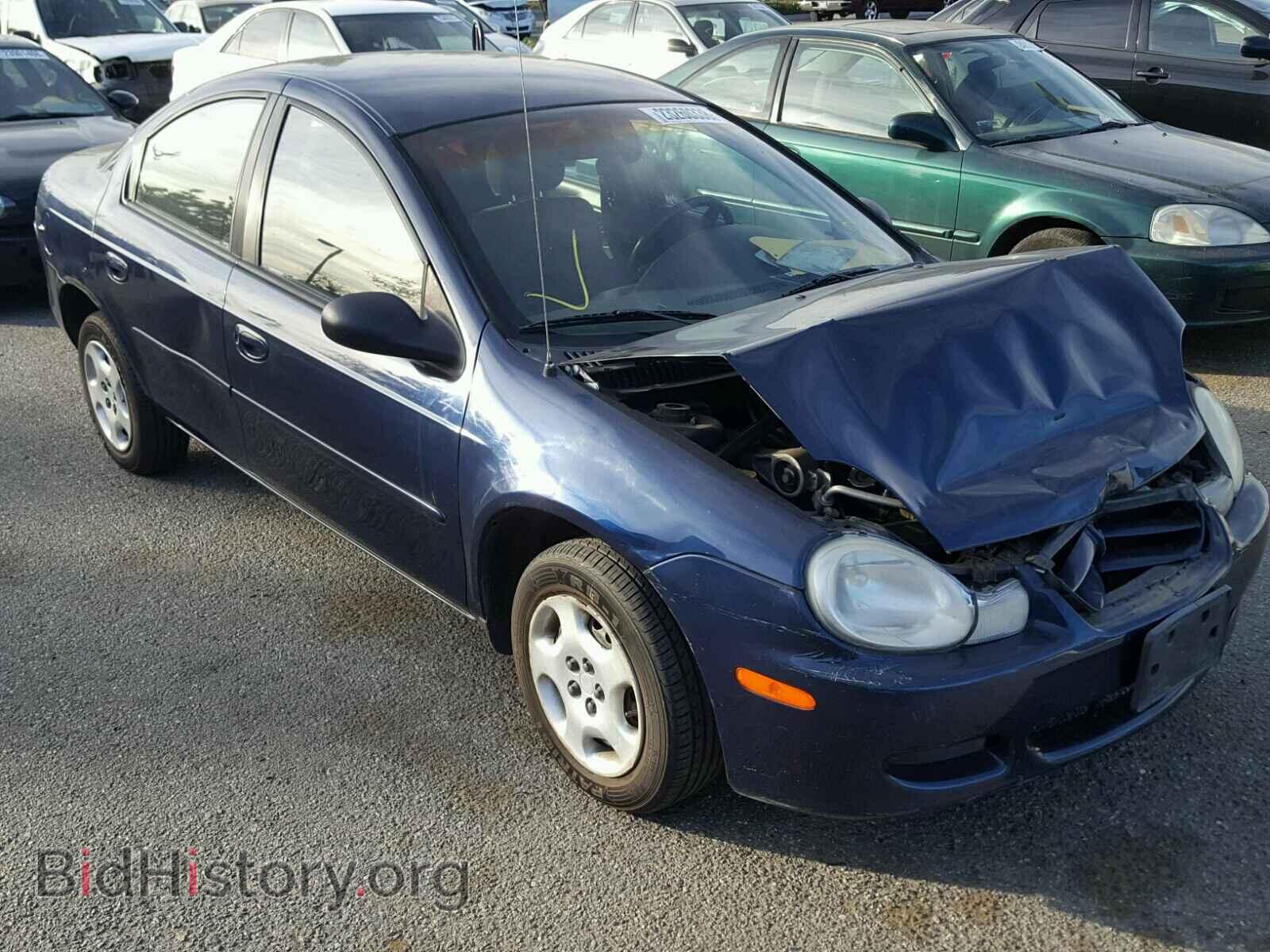 Photo 1B3ES26C62D534341 - DODGE NEON 2002