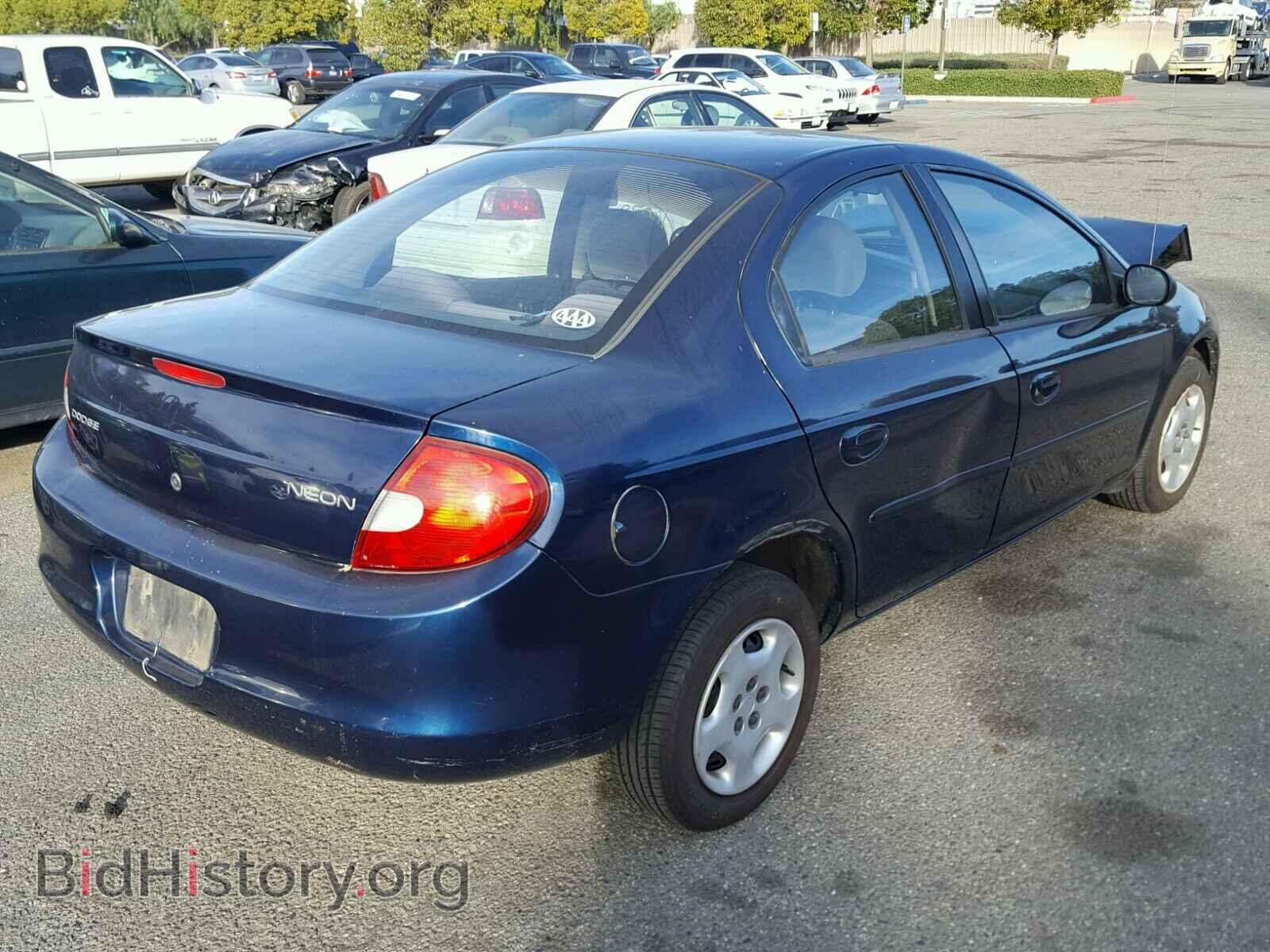 2002 DODGE NEON - VIN: 1B3ES26C62D534341 - Фото 4