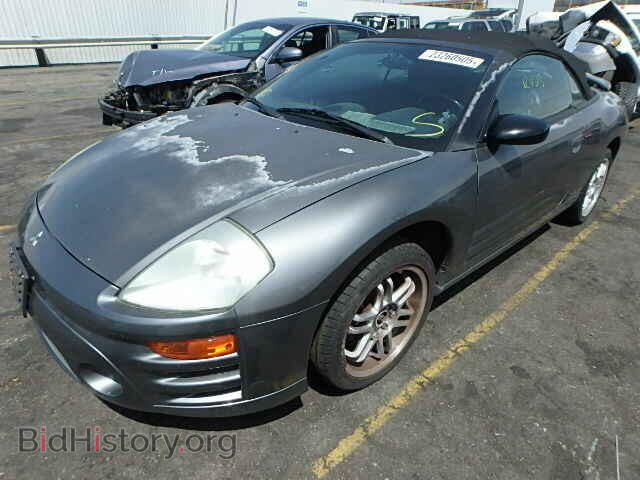 2003 MITSUBISHI ECLIPSE - VIN: 4A3AE45G43E038564 - Фото 2