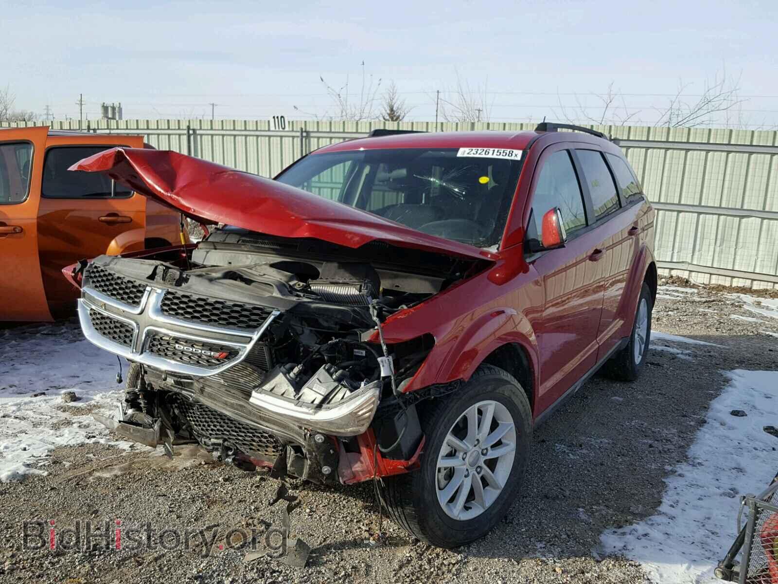 2016 DODGE JOURNEY - VIN: 3C4PDCBG4GT208636 - Фото 2