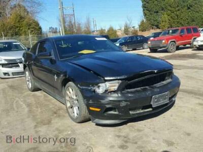 2011 Ford MUSTANG, black — VIN 1ZVBP8AM9B5102162, Copart