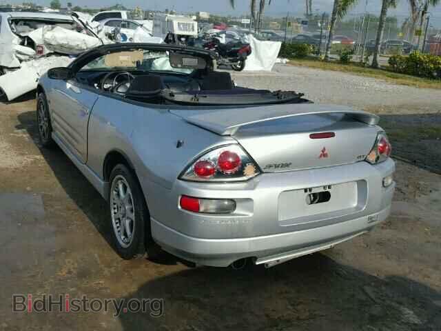 2001 MITSUBISHI ECLIPSE - VIN: 4A3AE85H41E191314 - Photo 3