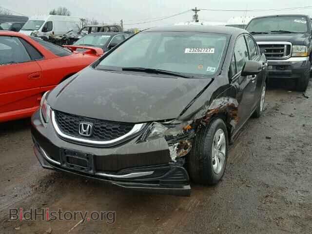 2013 HONDA CIVIC - VIN: 2HGFB2F55DH517557 - Фото 2