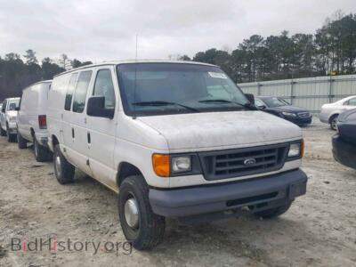 2006 Ford ECONOLINE, белый — VIN 1FTNE24W06HB24930, Copart