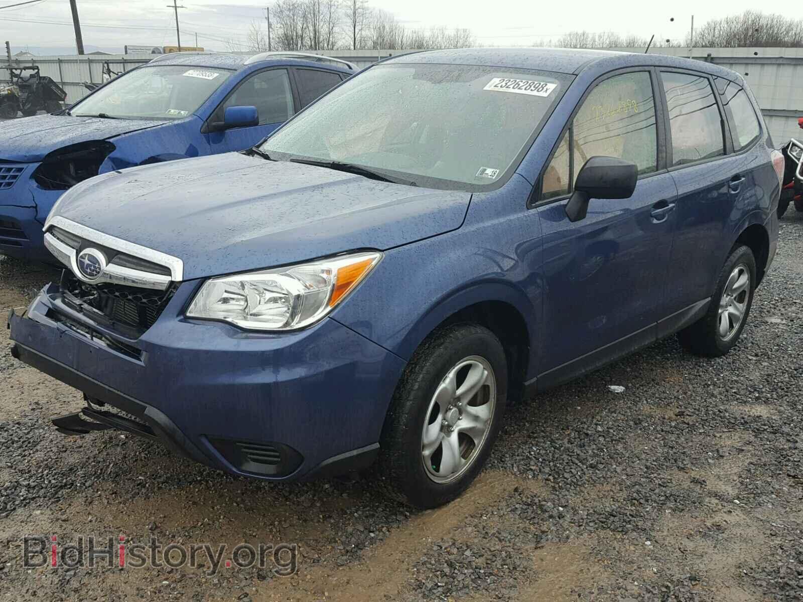 2014 SUBARU FORESTER - VIN: JF2SJAAC3EH483790 - Фото 2
