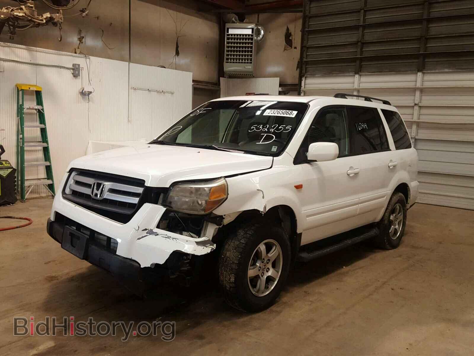 2006 HONDA PILOT - VIN: 2HKYF18706H532255 - Фото 2