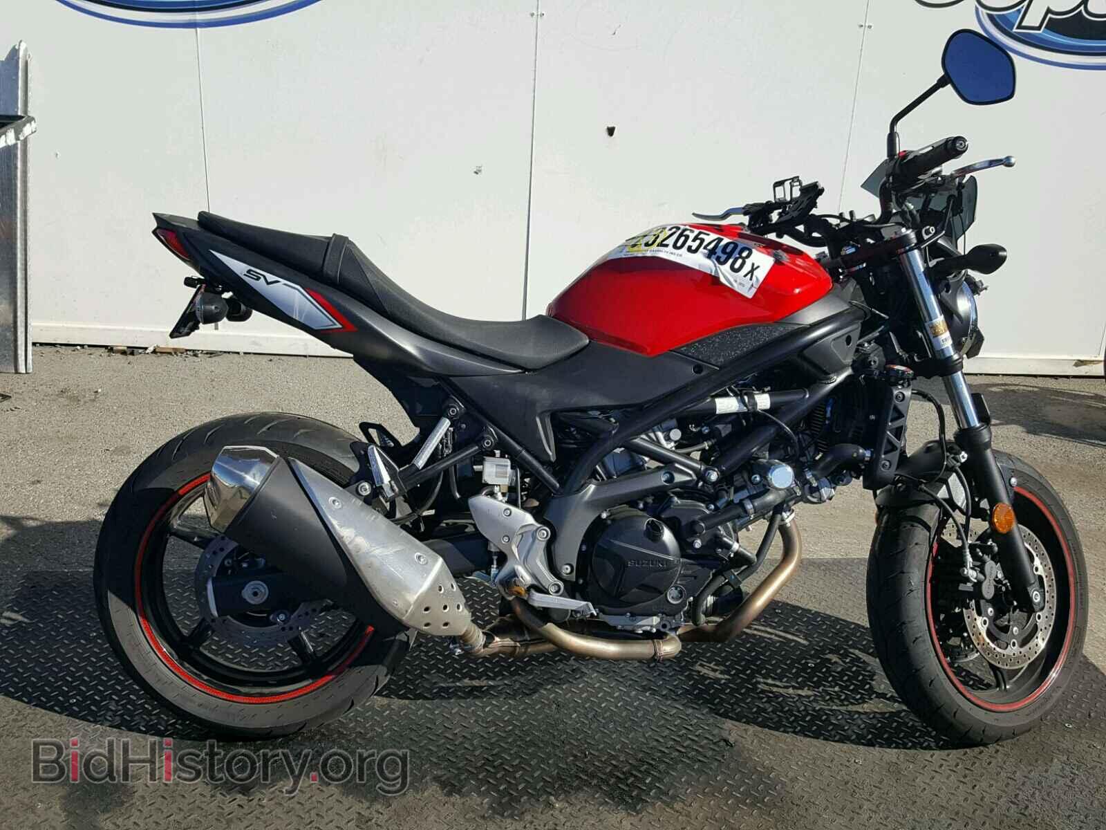 2017 SUZUKI SV650 - VIN: JS1VP55B4H2100783 - Фото 9