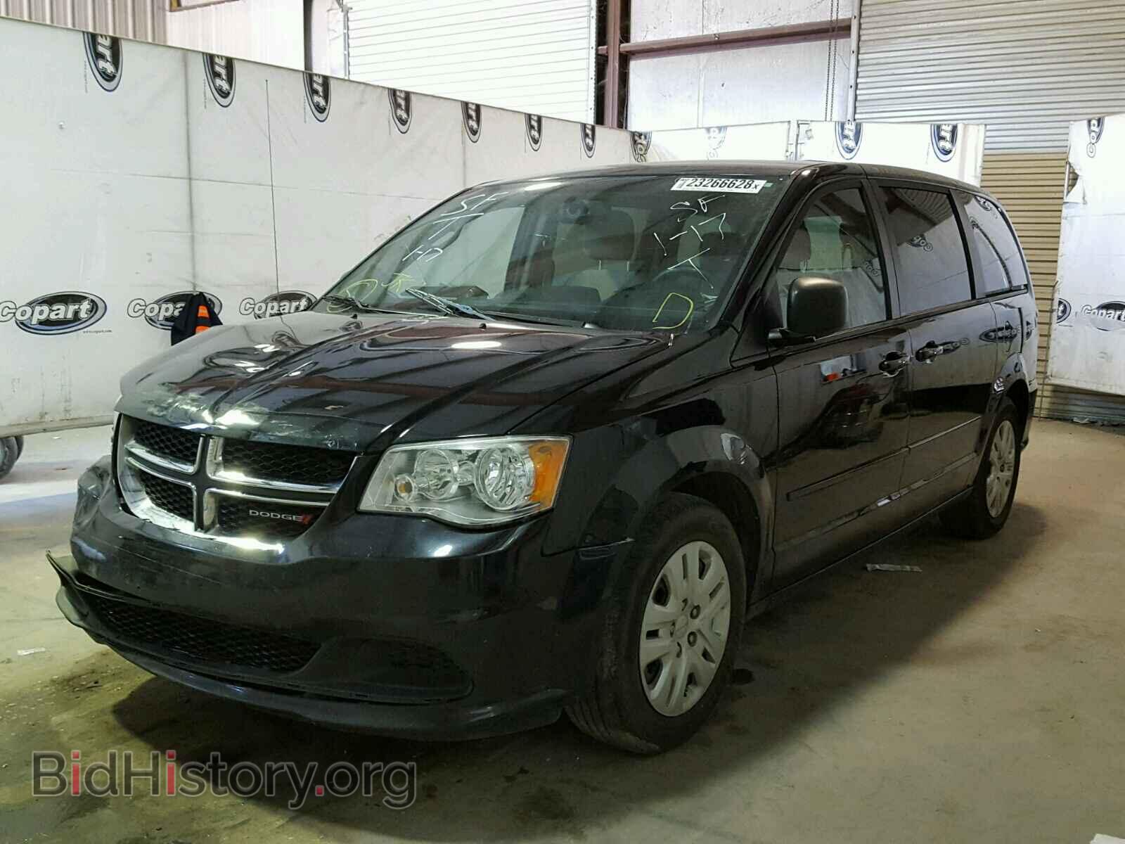 2014 DODGE CARAVAN - VIN: 2C4RDGBG4ER151208 - Фото 2