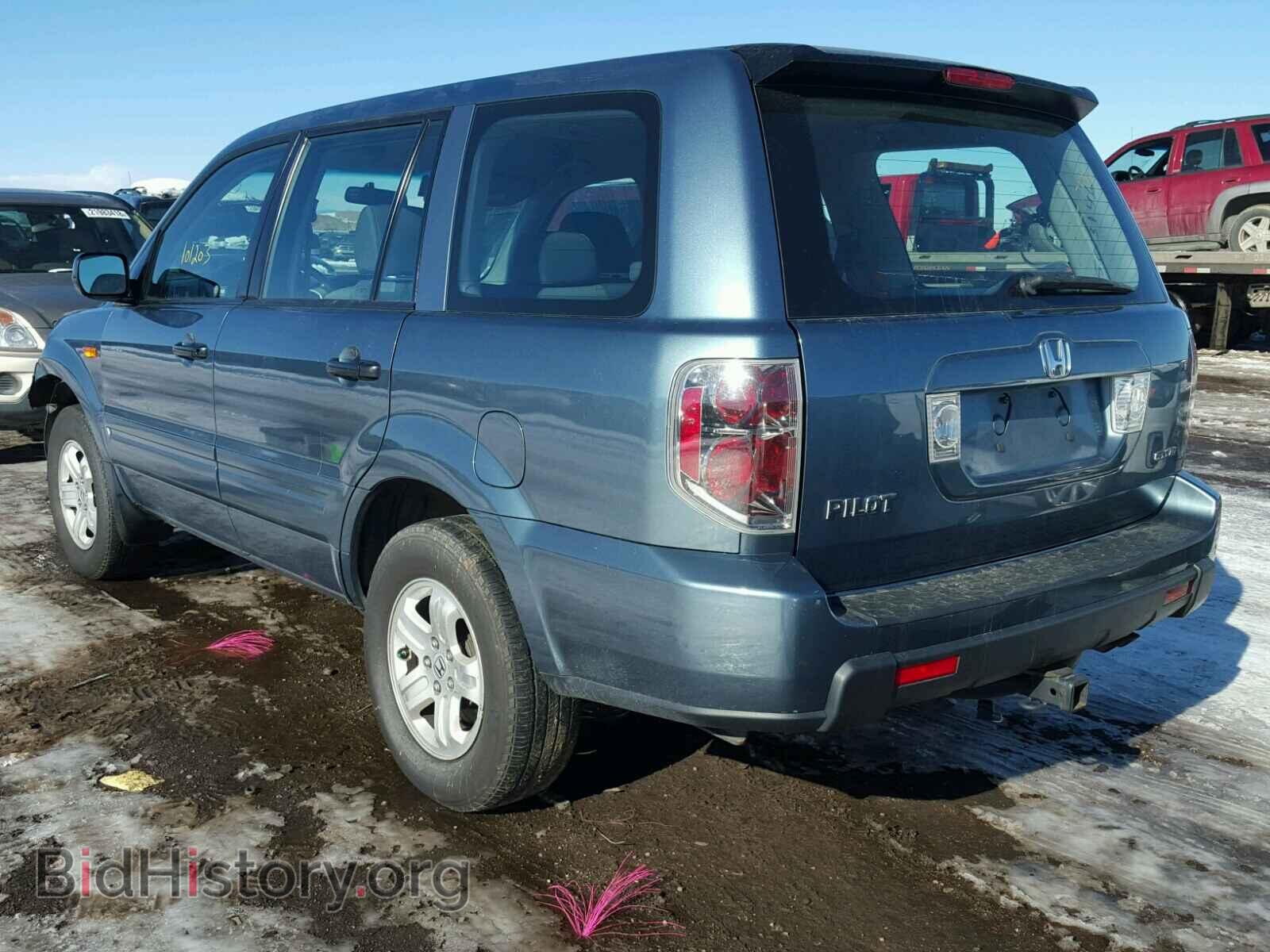 2007 HONDA PILOT - VIN: 5FNYF18177B018673 - Фото 3