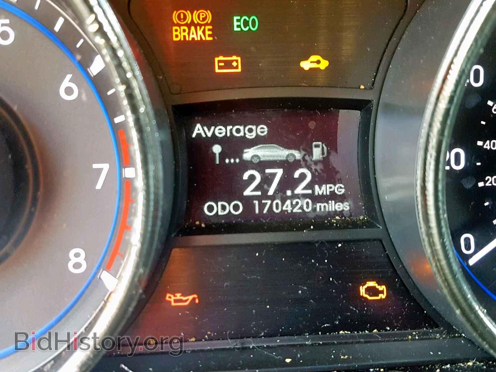 2012 HYUNDAI SONATA - VIN: 5NPEC4AB2CH482479 - Фото 8