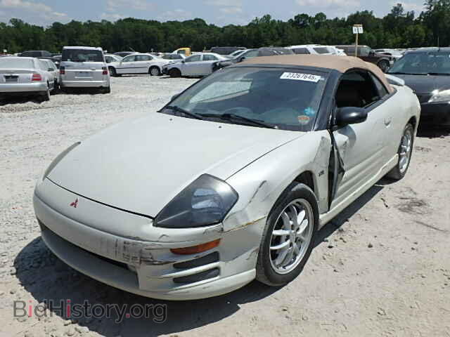 2001 MITSUBISHI ECLIPSE - VIN: 4A3AE85H71E230509 - Photo 2
