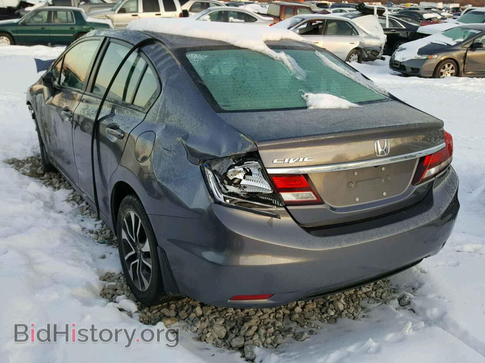 2014 HONDA CIVIC - VIN: 19XFB2F86EE000645 - Фото 3