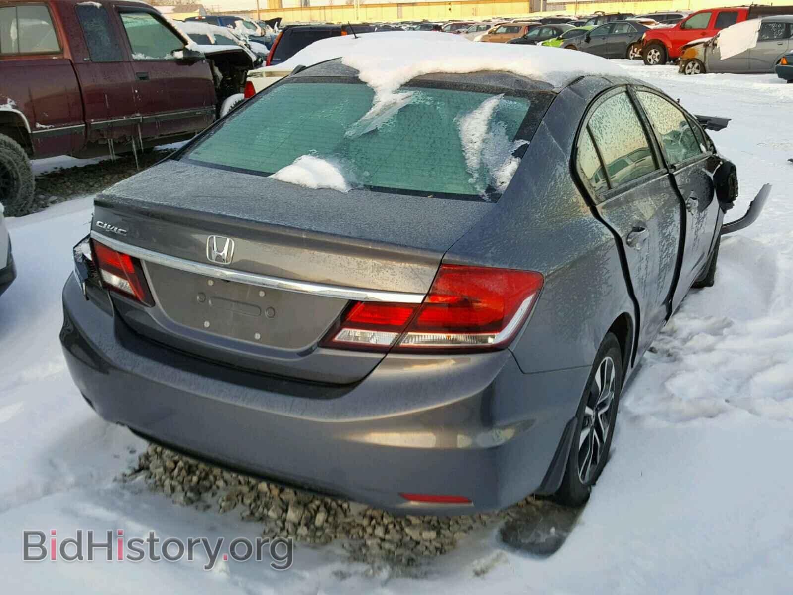 2014 HONDA CIVIC - VIN: 19XFB2F86EE000645 - Фото 4