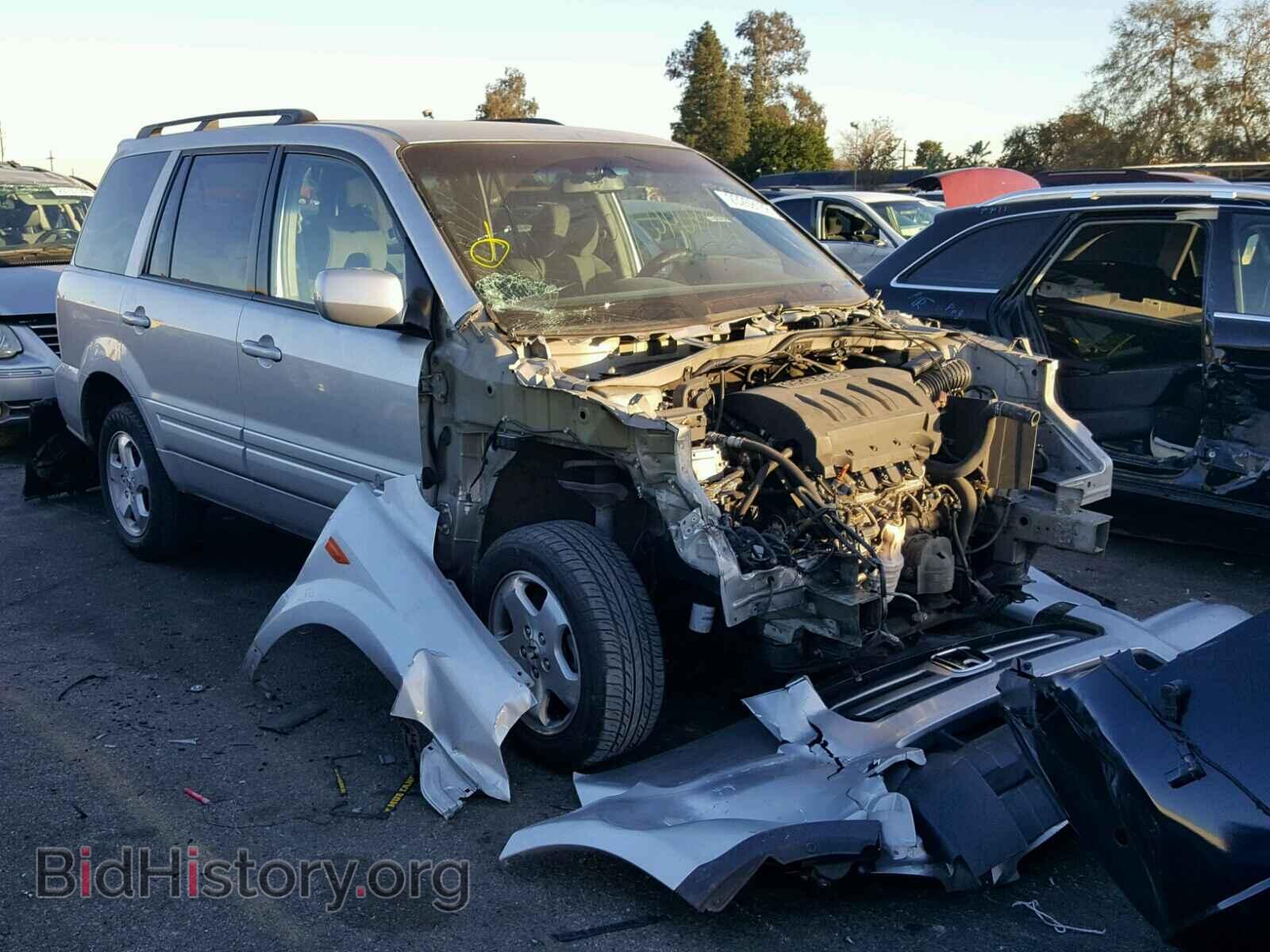Фотография 5FNYF28437B005497 - HONDA PILOT 2007