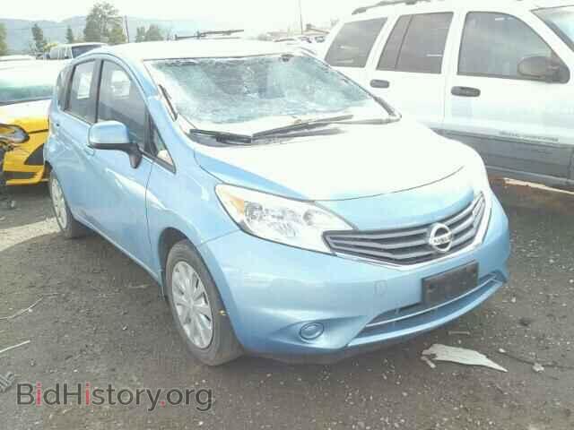 2014 Nissan VERSA Versa Note (VIN 3N1CE2CP7EL366263) — photo 1 of 10, Copart, damage: top/roof