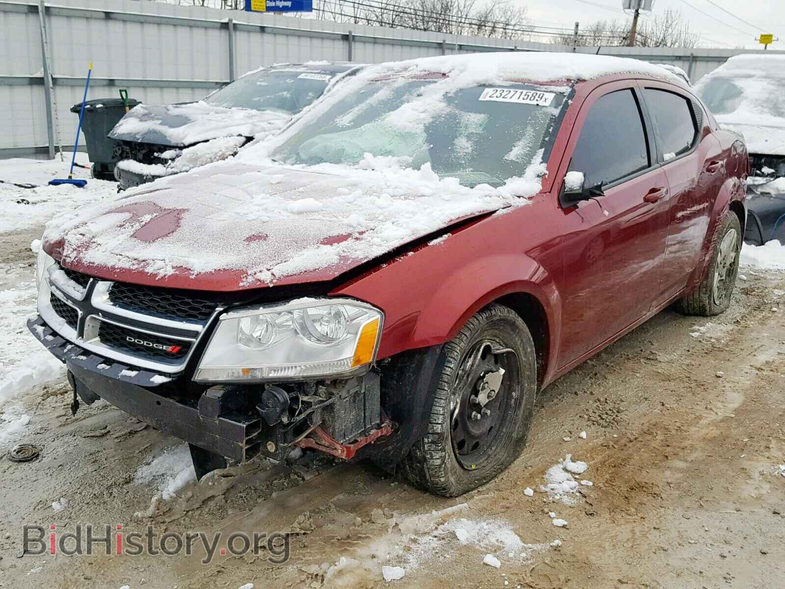 2014 DODGE AVENGER - VIN: 1C3CDZAB8EN189811 - Фото 2