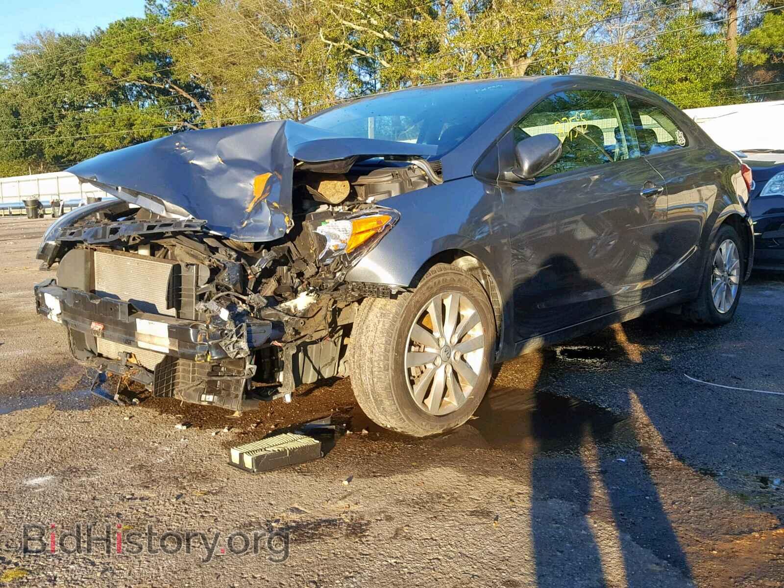 2014 KIA FORTE EX - VIN: KNAFX6A87E5245639 - Фото 2