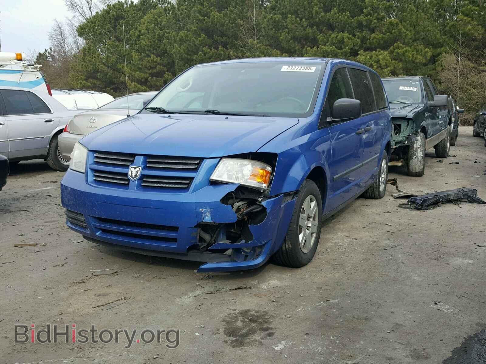 2008 DODGE CARAVAN - VIN: 2D8HN44H18R703184 - Фото 2