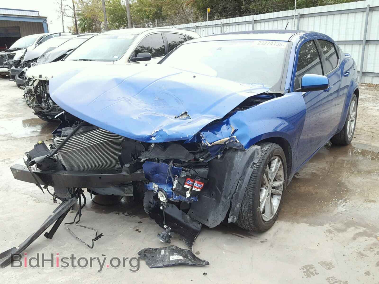 2014 DODGE AVENGER - VIN: 1C3CDZCB2EN116494 - Фото 2